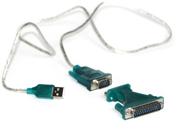 Кабель USB-COM KS-IS Nikko + переходник DB25 (KS-040)