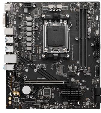 Материнская плата AMD B650 SAM5 MATX PRO B650M-B MSI