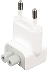 Переходник для блока питания Apple EU AC Plug, белый