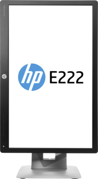 Монитор HP 22" E222 черный IPS M1N96AA