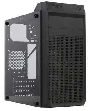 Корпус GameMax 6506 TG, черный, mATX, Без БП (6506 TG)