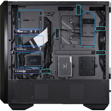 Корпус LIAN-LI Lancool III RGB, черный, EATX, Без БП (G99.LAN3RX.00)