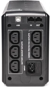 PowerCom Smart King Pro+ SPT-500-II ИБП {Line-Interactive, 500 ВА / 400 Вт, Tower,3 xC13 с резервным питанием и 2 xC13 с фильтрацией, USB, USB} (1154030)