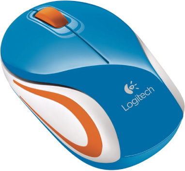 Мышь беспроводная Logitech Wireless Mouse M187 Blue USB (910-002738)