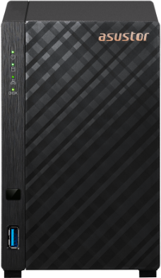 Сетевое хранилище ASUSTOR AS1102TL 2-Bay NAS/ARM64 64-bit 1.7GHz/1GBDDR4/noHDD,LFF(HDD,SSD)/1x1GbE(LAN)/USB3.2