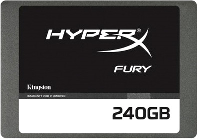 Твердотельный накопитель SSD 2.5" SATA III 240GB Kingston HyperX Fury [SHFS37A/240G]