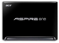 Ноутбук Acer One D255-2DQGkk Black 10.1" WSVGA | Atom N450 | 1 | 160 | WF/3G/CAM | W7S+Android