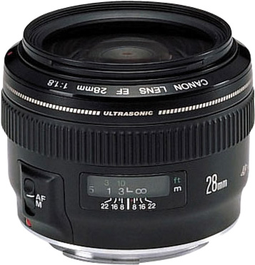 Объектив Canon EF 28 мм f/1.8 USM