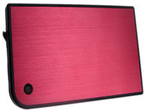 Внешний корпус для HDD/SSD AgeStar 3UB2A14 SATA II пластик/алюминий красный 2.5"