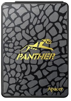 твердотельный накопитель Apacer SSD PANTHER AS340 120Gb SATA 2.5" 7mm, R550/W500 Mb/s, 3D TLC, IOPS 96/30K, MTBF 1,5M, 70TBW, Retail, 3 years (AP120GAS340G-1)