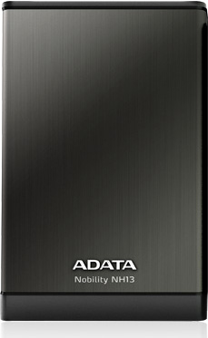 Внешний диск A-Data USB 3.0 1000 ГБ NH13 Nobility (5400 об/мин) 2.5" черный