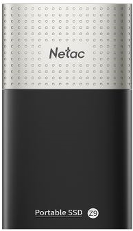 SSD накопитель Netac Z9 128GB USB 3.2 Gen 2 Type-C External SSD, R/W up to 510MB/440MB/s,with USB-C to USB-A cable and USB-A to USB-C adapter 3Y wty