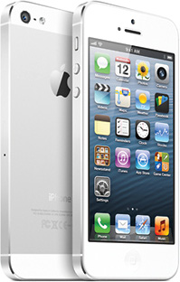 Коммуникатор Apple iPhone 5 [MD300RR/A] 32GB White & Silver