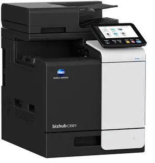 МФУ Konica Minolta bizhub C3321i (МФУ, Color, 33 стр./мин, Duplex, 1200x1200, RAM 4GB, 16GB SD, 1,6 GHz, panel 7" sensor, USB/GBE/WiFi(opt.), DADF 80, tray 500+100, full toners, запуск инженером платно