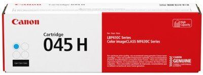 Картридж лазерный Canon 045HC 1245C002 голубой бар.в компл. (2200стр.) для Canon i-SENSYS MF630