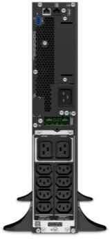 Источник бесперебойного питания мощностью 2200ВА для серверных систем APC Smart-UPS SRT RM, 2200VA/1980W, On-Line, Extended-run, Tower (Rack 2U convertible), Out: 8xC13 2xC19, Black, 1 year warranty