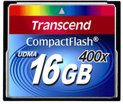 Карта памяти 16 Гб Compact Flash Transcend Ultra speed 400x [TS16GCF400]