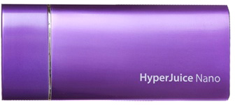 Внешний аккумулятор HyperJuice Nano 1800 мАч для iPhone/iPad, пурпурный