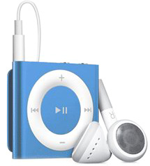 Аудиоплеер Apple iPod shuffle [MC751RP/A] 2 GB blue