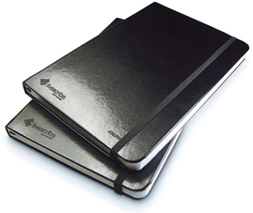 Набор блокнотов (2 шт.) Livescribe Lined Black Journal № 1, 2 формата А5 для Smartpen [ANA-00004]