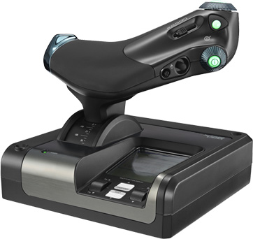 Контроллер игровой Logitech G Saitek X52 Pro Flight Control System (945-000003)