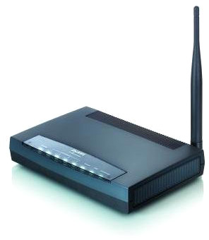 Точка доступа/маршрутизатор,модем  ZyXEL P660HTW2 EE Annex A+B, ADSL2+