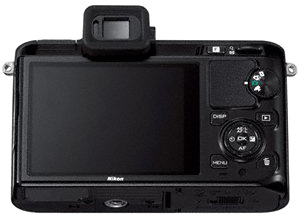 Цифровая фотокамера Nikon 1 V1 Black Kit (10 мм f/2.8)