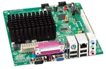 Мат. плата P5 Intel BLKD2500HN + встроенный процессор Intel Atom™ D2500