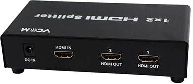 Разветвитель HDMI Splitter 1 to 2 HDP102 VCOM <VDS8040D> 3D Full-HD 1.4v, каскадируемый