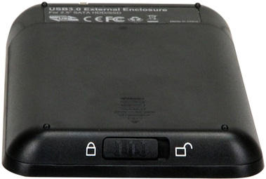 Внешний корпус для HDD AgeStar 31UB2A8 SATA пластик/алюминий черный 2.5"