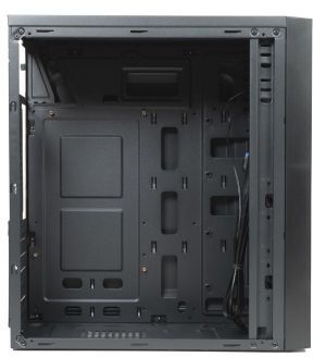 Корпус Eurocase Filum S17, черный, ATX, Без БП (Filum S17)