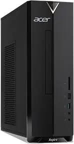 Компьютер Acer Aspire XC-886 i3 9100/8/2000/256 SSD/Linux,черный