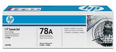 Картридж лазерный HP 78A CE278A черный (2100стр.) для HP LJ P1566/P1606w/M1536
