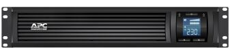 Источник бесперебойного питания APC Smart-UPS C 3000VA/2100W 2U RackMount, 230V, Line-Interactive, LCD, Out: 8xC13 1xC19, 1 year warranty