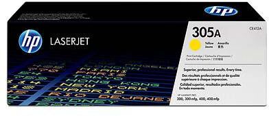 Картридж HP 305A лазерный желтый (2600 стр)