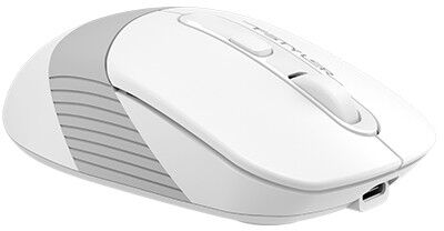 Мышь A4Tech Fstyler FB10C белый/серый оптическая (2400dpi) беспроводная BT/Radio USB (4but) [1583792]