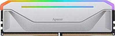 Оперативная память Apacer DDR5 32GB 5200MHz DIMM NOX RGB White Gaming Memory (PC5-41600) CL40 1.25V Kit (2x16GB) (Retail) 2048*8 Heat Sink (Retail) 3 years (AH5U32G52C522NWAA-2)