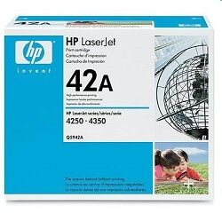 HP Q5942A Картридж ,Black{LJ 4250/4350, Black, (10 000 стр.)}
