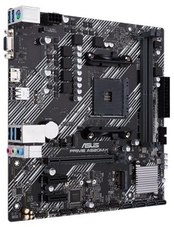 Материнская плата ASUS PRIME A520M-K, AM4, A520, 2*DDR4, 2*DDR4, 4*SATA, 1*M.2, 4*USB 3.2, 2*USB 2.0, 1*PCIx16, 2*PCIx1, D-Sub+HDMI, mATX; 90MB1500-M0EAY0