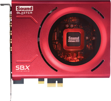 Звуковая карта Creative PCI-E Sound Blaster ZX (Sound Core3D) 5.1