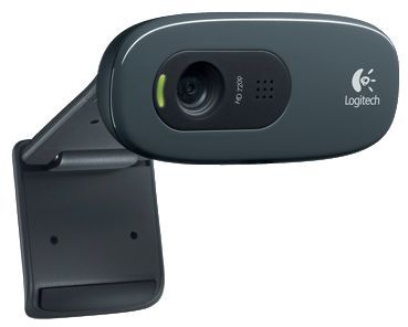 Вебкамера Logitech Webcam HD Pro C270, 0.9MP, 1280x720, Rtl, [960-000636/960-001063]