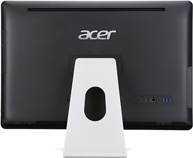 Моноблок Acer Aspire Z3-715 23.8" i3-7100T/8/1000/GF940M 2Gb/DVDRW/CR/WiFi/BT/CAM/W10/Kb+Mouse, черный