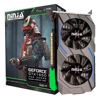 Видеокарта Sinotex NVIDIA nVidia GeForce GTX 1650 896SP 4Gb DDR6 PCI-E DVI, HDMI, DP