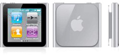 Аудиоплеер Apple iPod nano 6Gen [MC525QB/A] 8 GB silver