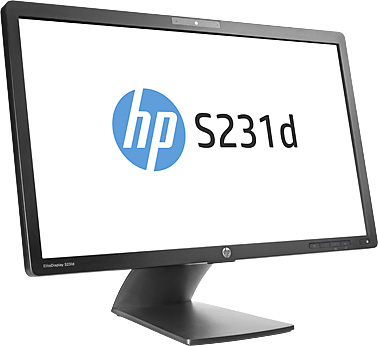 Монитор 23" HP S231d черный IPS