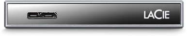 Внешний диск LaCie USB 3.0 1000 ГБ LAC9000574 Mirror серебристый