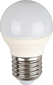Лампа светодиодная ЭРА 5 (40) Вт, тёплый свет 2700 K [P45-5w-827-E27]