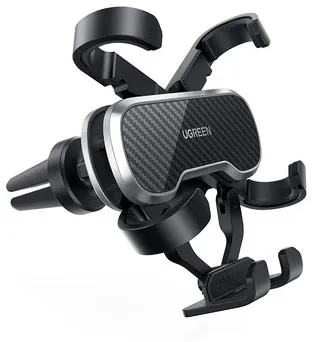 Подставка-держатель UGREEN LP228 (80539)  Gravity Phone Holder for Car автомобильная. Цвет: черный