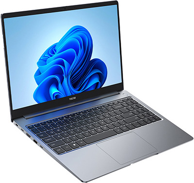 Ноутбук Tecno Megabook T1 15.6" FHD i3-1005G1/12/256 SSD/WF/BT/Cam/W11 серый (вскрытая упаковка)