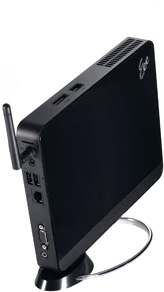 Неттоп Asus EeeBox EB1007 (1B)  D410/ 1/ 320/ WiFi/NoOS/ черный